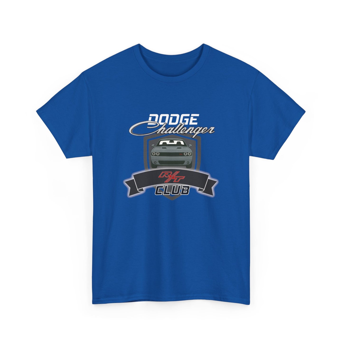 Destroyer Gray Dodge Challenger R/T Club T-Shirt, Regular Hood Edition