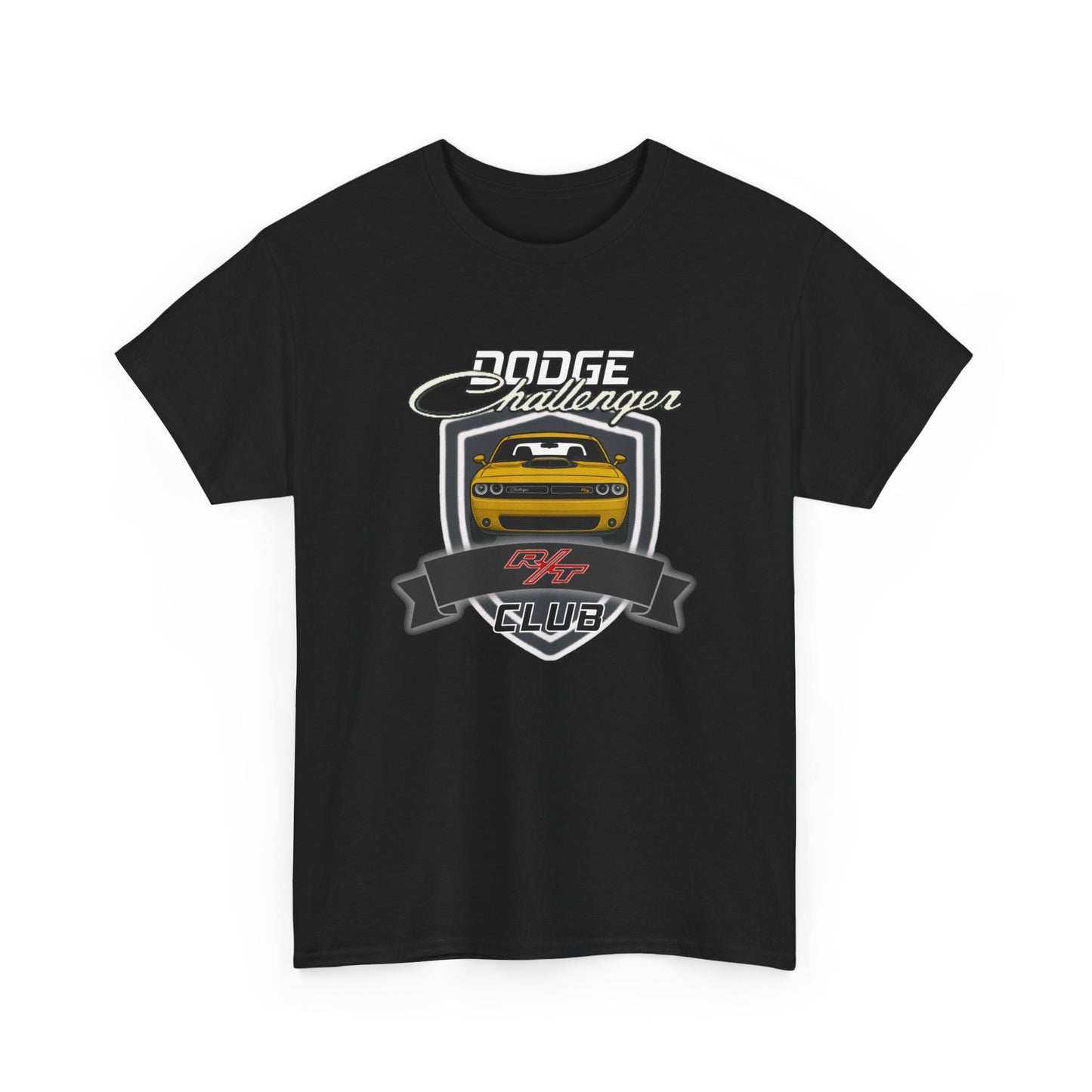 Yellow Jacket Dodge Challenger R/T Club T-Shirt, Shaker Edition