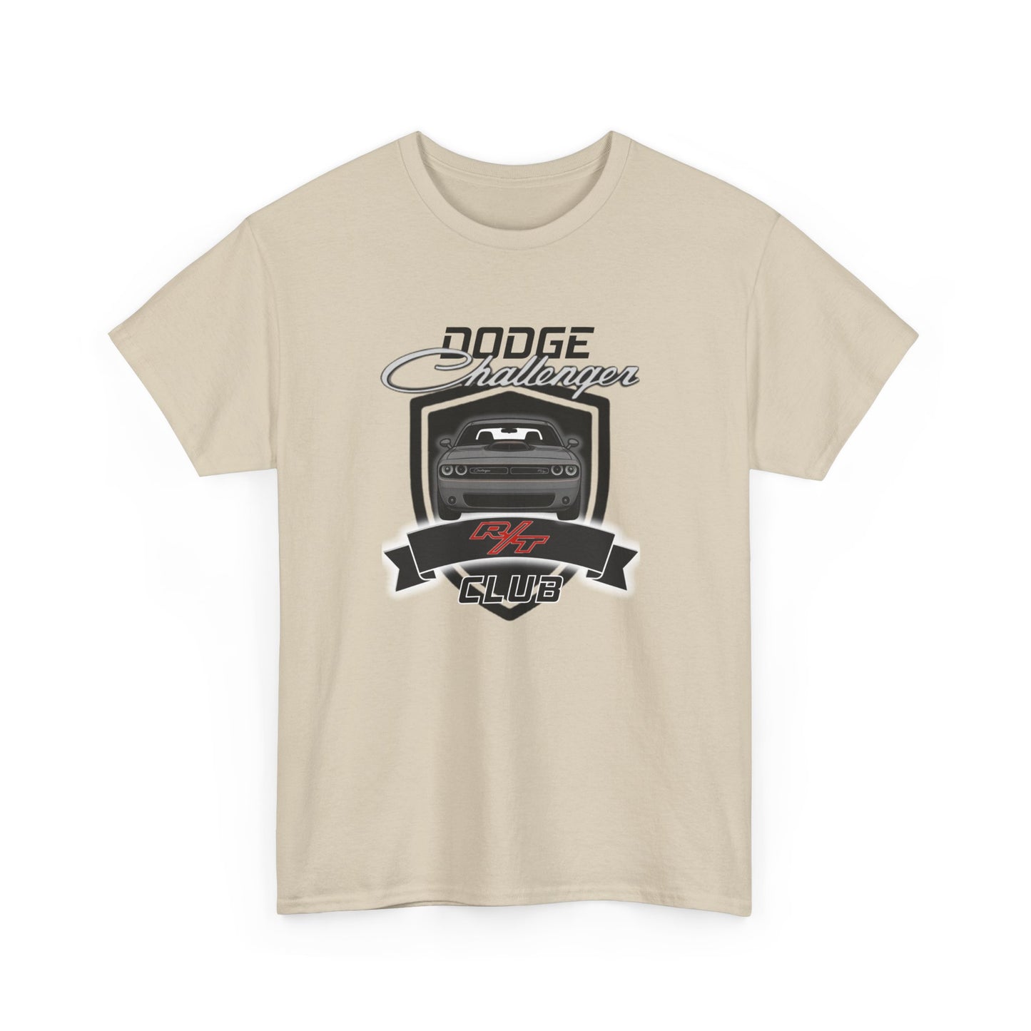 Destroyer Gray Dodge Challenger R/T Club T-Shirt, Shaker Edition