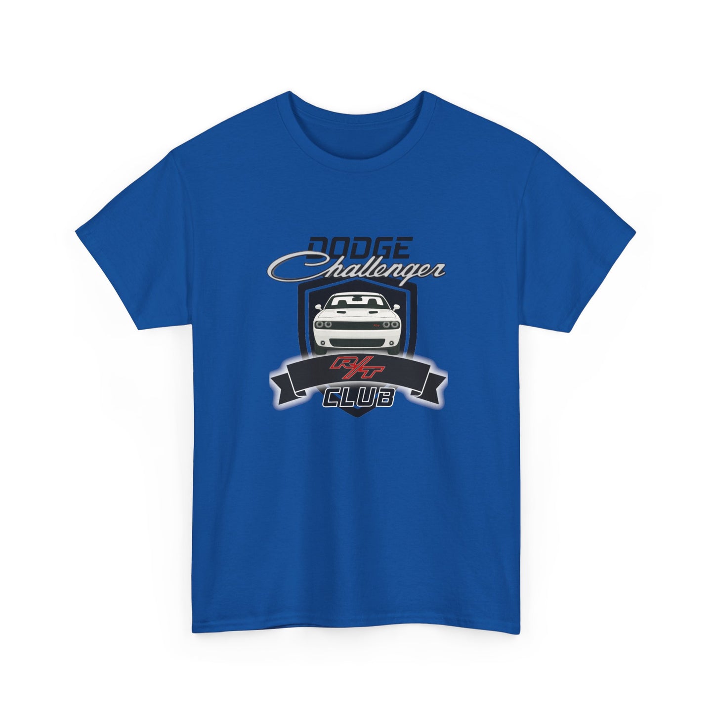 White Knuckle Dodge Challenger R/T Club T-Shirt, Regular Hood Edition