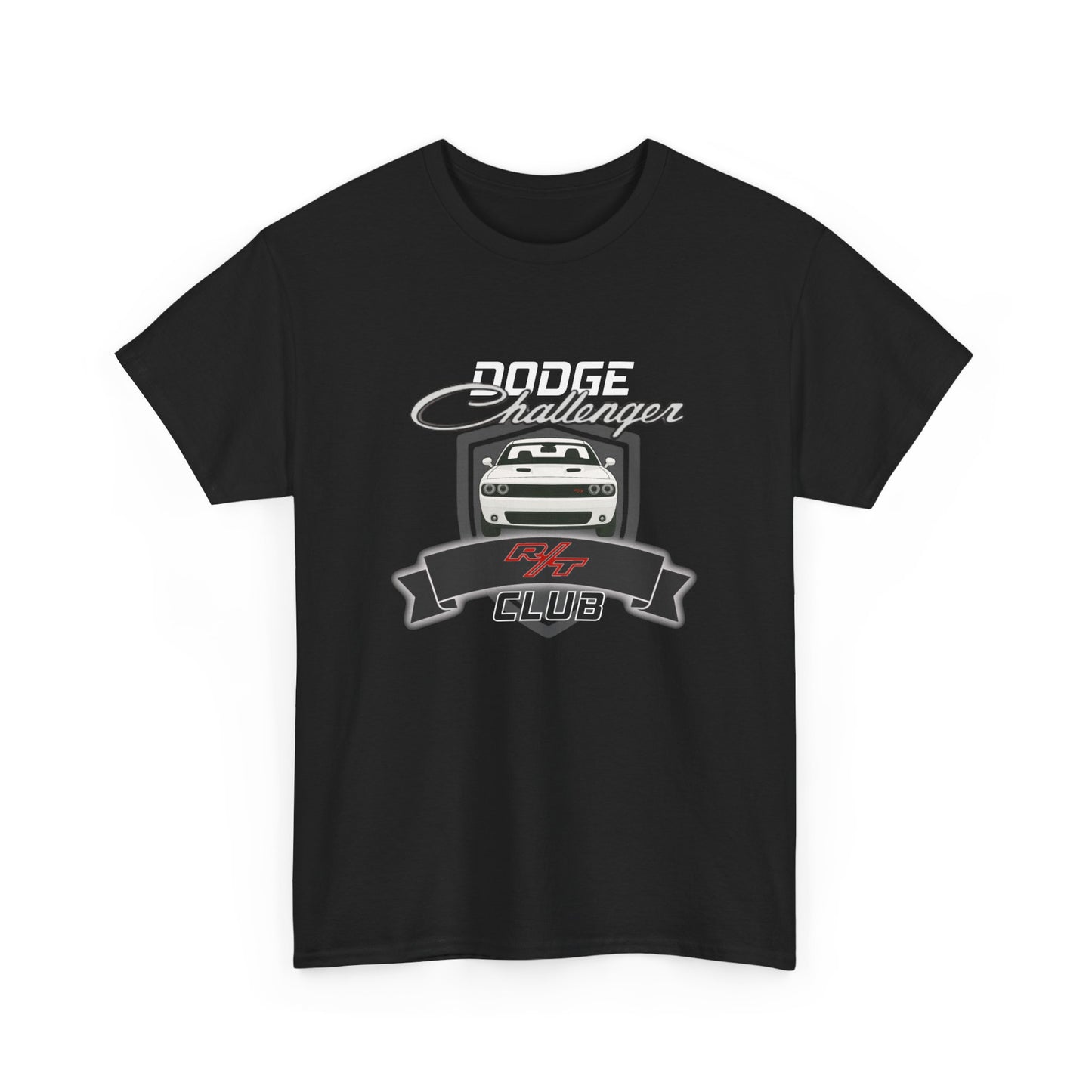 White Knuckle Dodge Challenger R/T Club T-Shirt, Regular Hood Edition