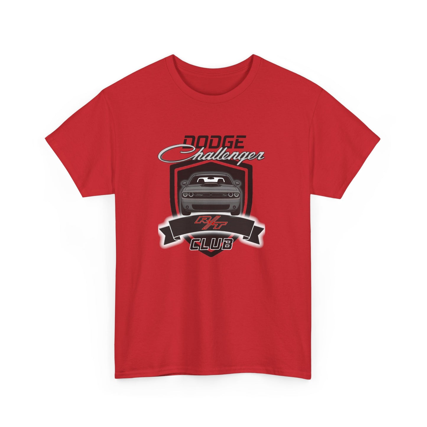 Destroyer Gray Dodge Challenger R/T Club T-Shirt, Shaker Edition
