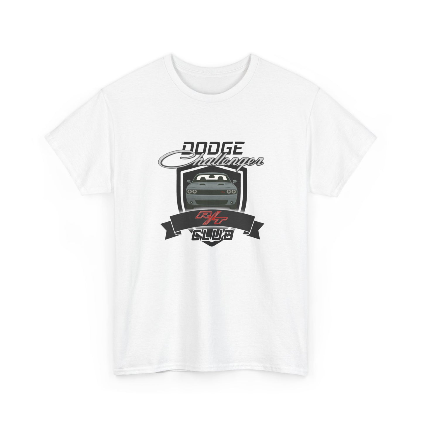 Destroyer Gray Dodge Challenger R/T Club T-Shirt, Regular Hood Edition