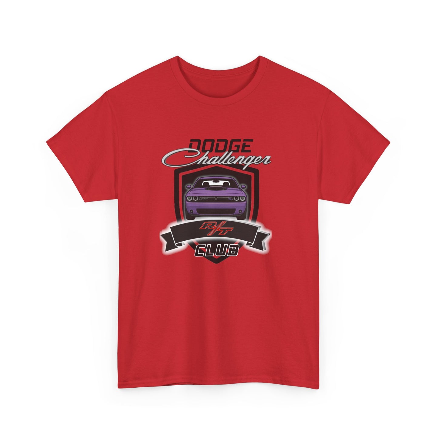Plum Crazy Dodge Challenger R/T Club T-Shirt, Shaker Edition