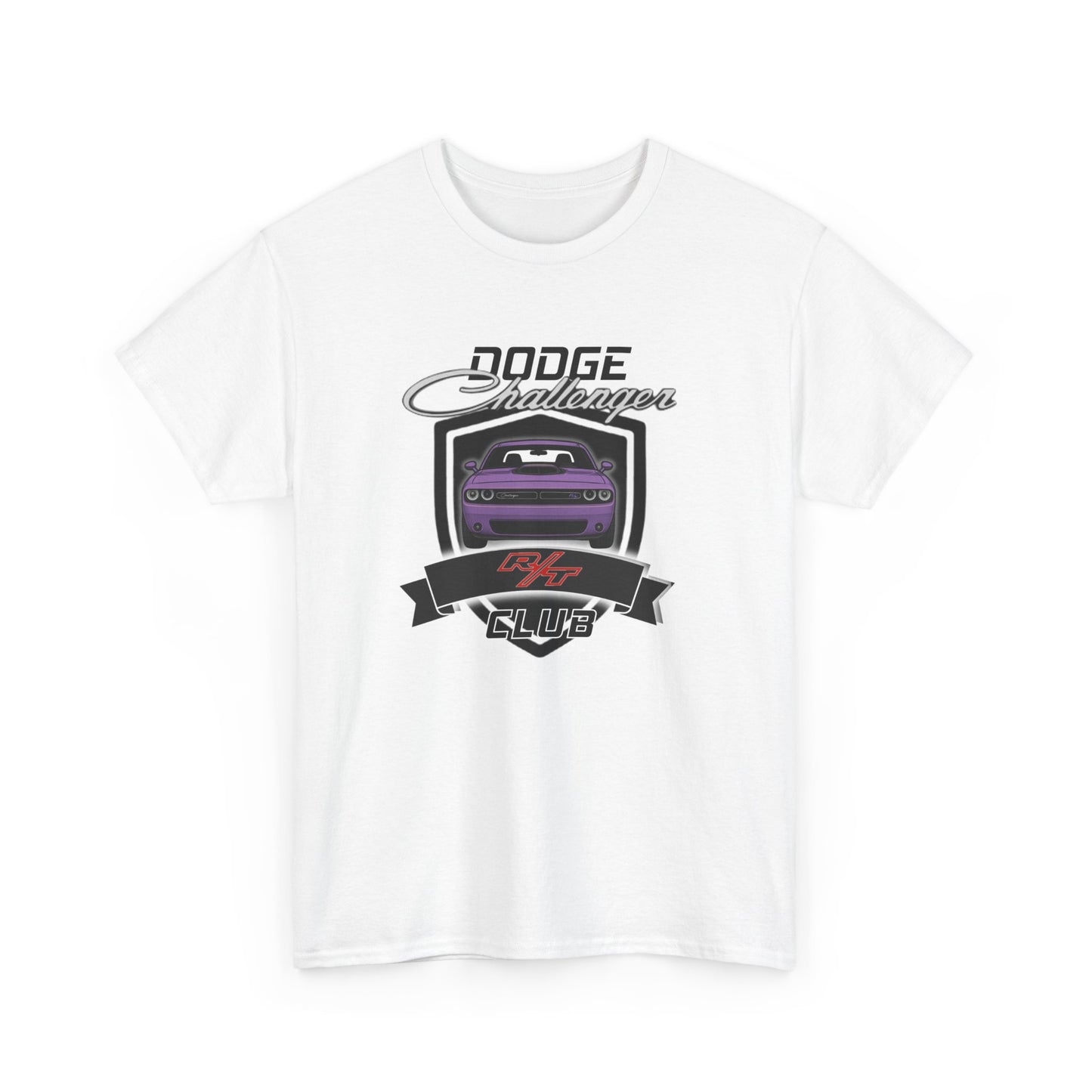 Plum Crazy Dodge Challenger R/T Club T-Shirt, Shaker Edition