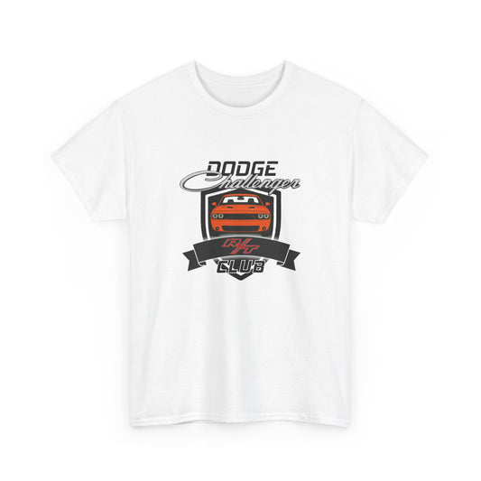 Hemi Orange Dodge Challenger R/T Club T-Shirt, Regular Hood Edition