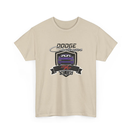 Plum Crazy Dodge Challenger R/T Club T-Shirt, Regular Hood Edition