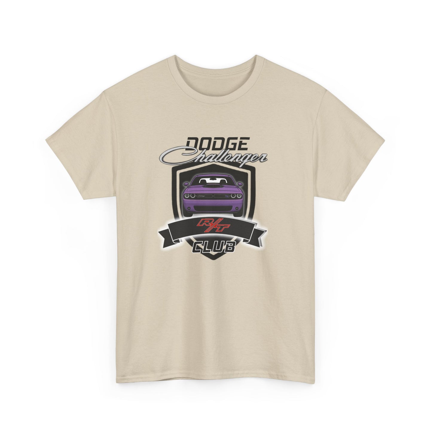 Plum Crazy Dodge Challenger R/T Club T-Shirt, Shaker Edition