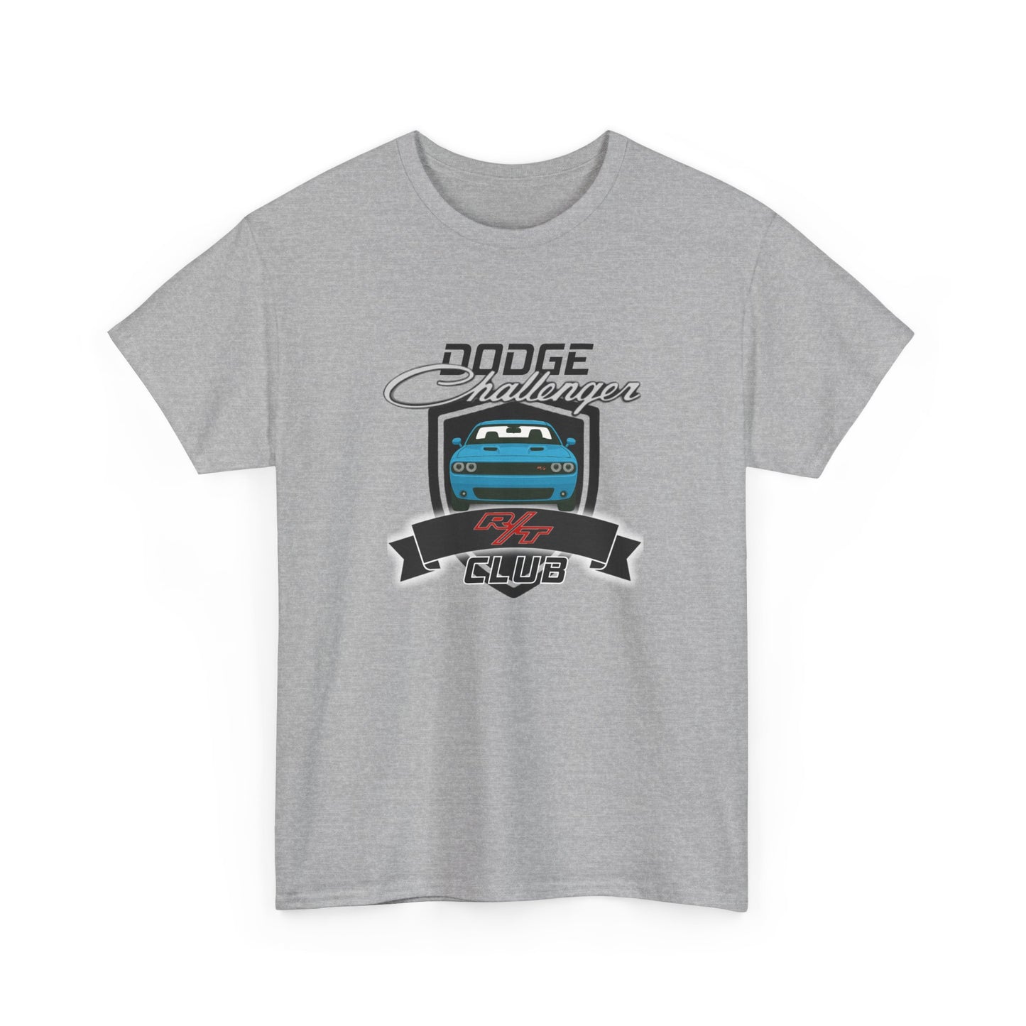 B5 Blue Dodge Challenger R/T Club T-Shirt, Regular Hood Edition