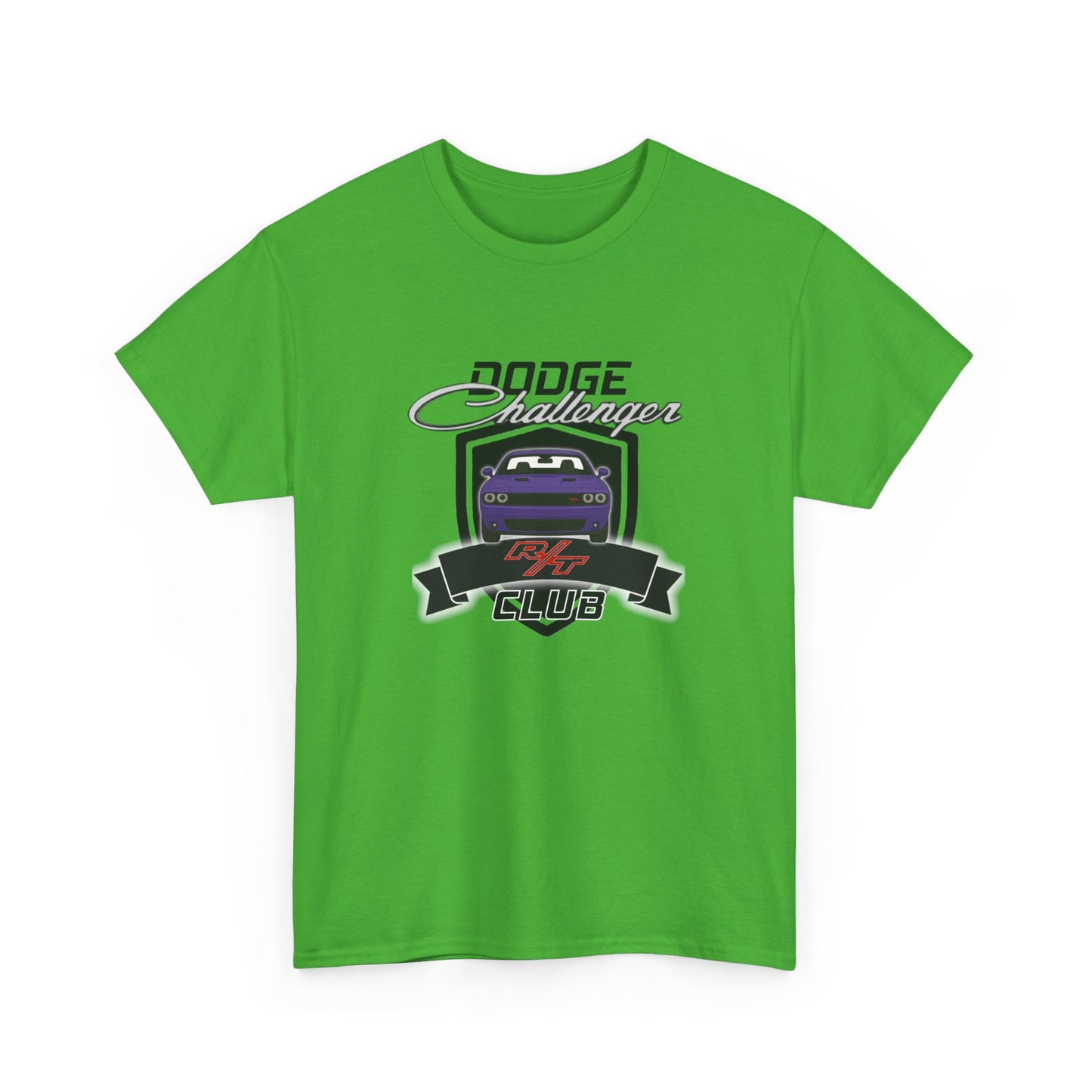 Plum Crazy Dodge Challenger R/T Club T-Shirt, Regular Hood Edition