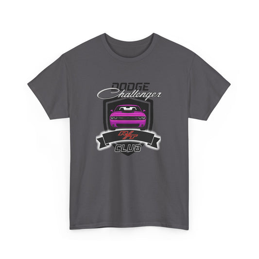 Furious Fuchsia Dodge Challenger R/T Club T-Shirt, Shaker Edition
