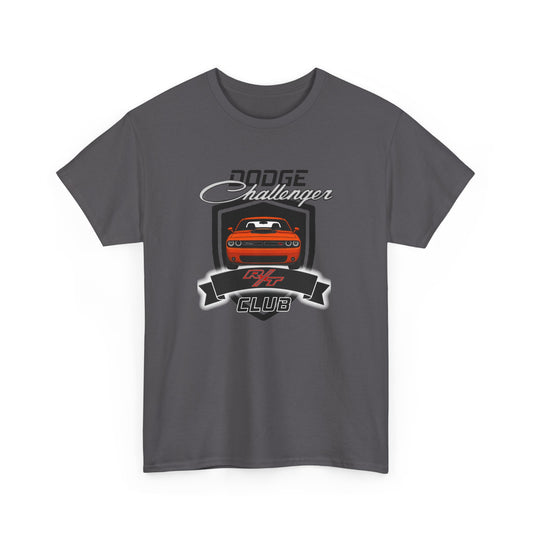 Hemi Orange Dodge Challenger R/T Club T-Shirt, Shaker Edition