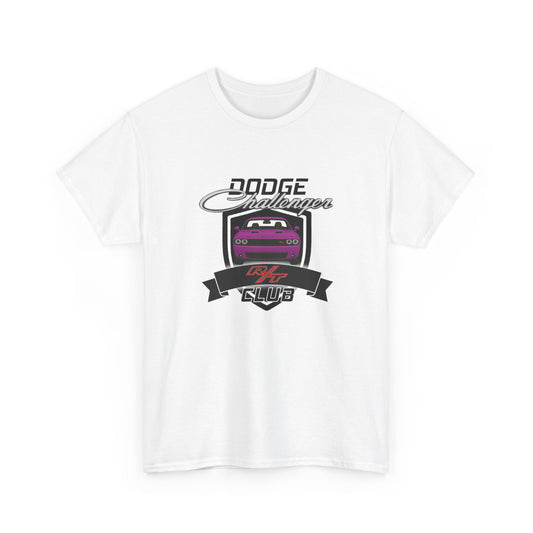 Furious Fuchsia Dodge Challenger R/T Club T-Shirt, Regular Hood Edition