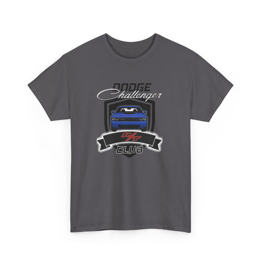 Indigo Dodge Challenger R/T Club T-Shirt, Shaker Edition