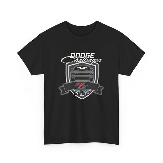 Destroyer Gray Dodge Challenger R/T Club T-Shirt, Shaker Edition