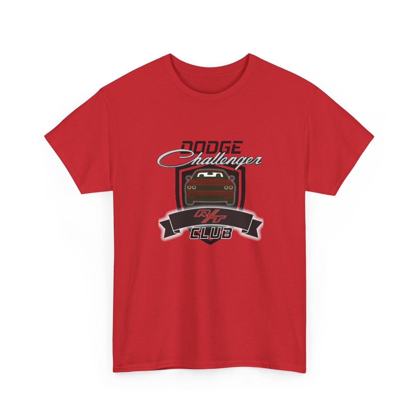 Octane Red Dodge Challenger R/T Club T-Shirt-Shaker Edition