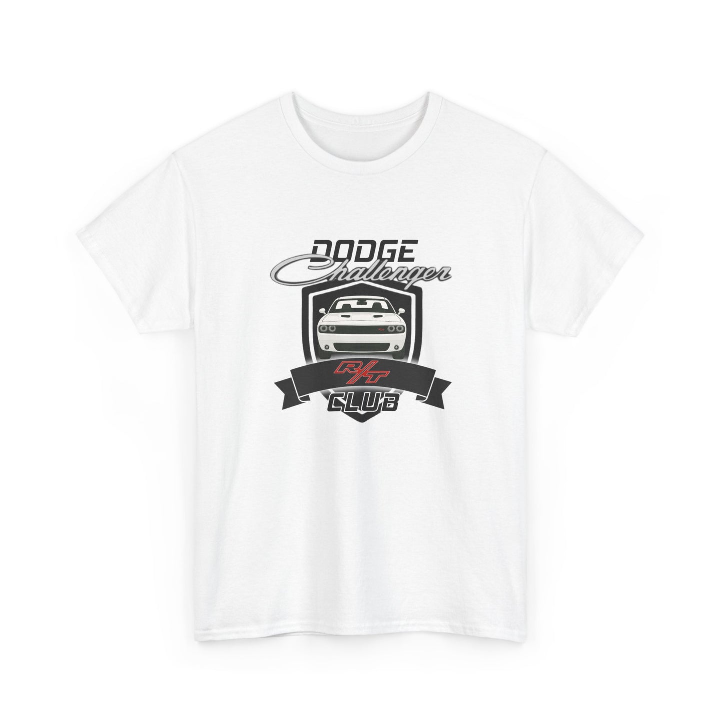 White Knuckle Dodge Challenger R/T Club T-Shirt, Regular Hood Edition