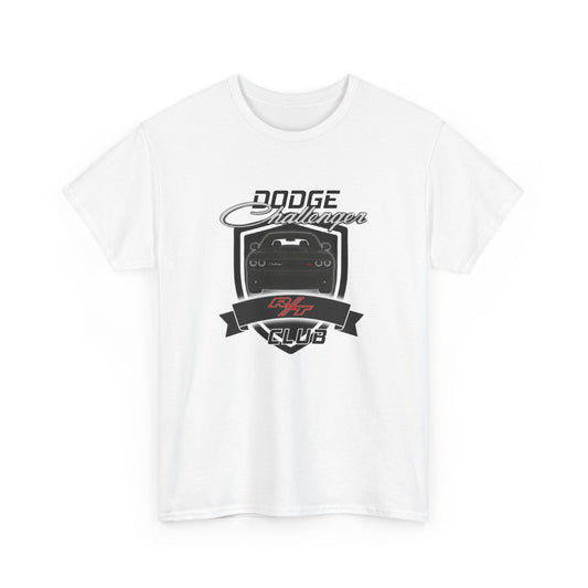 Pitch Black Dodge Challenger R/T Club T-Shirt, Shaker Edition