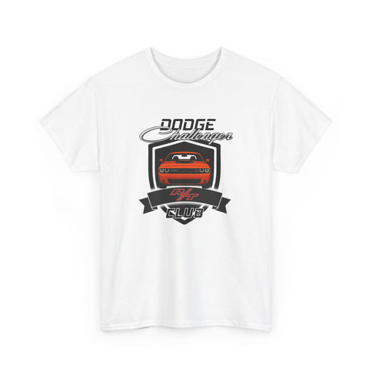 Hemi Orange Dodge Challenger R/T Club T-Shirt, Shaker Edition