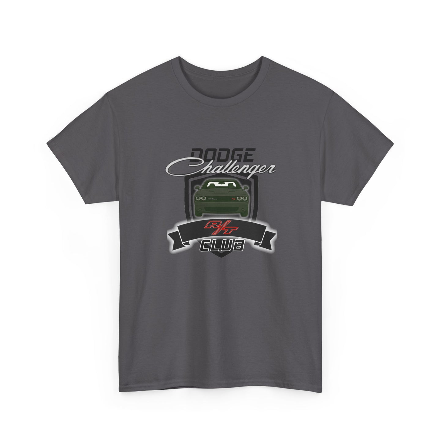 Granite Crystal Dodge Challenger R/T T-Shirt, Regular Hood Edition