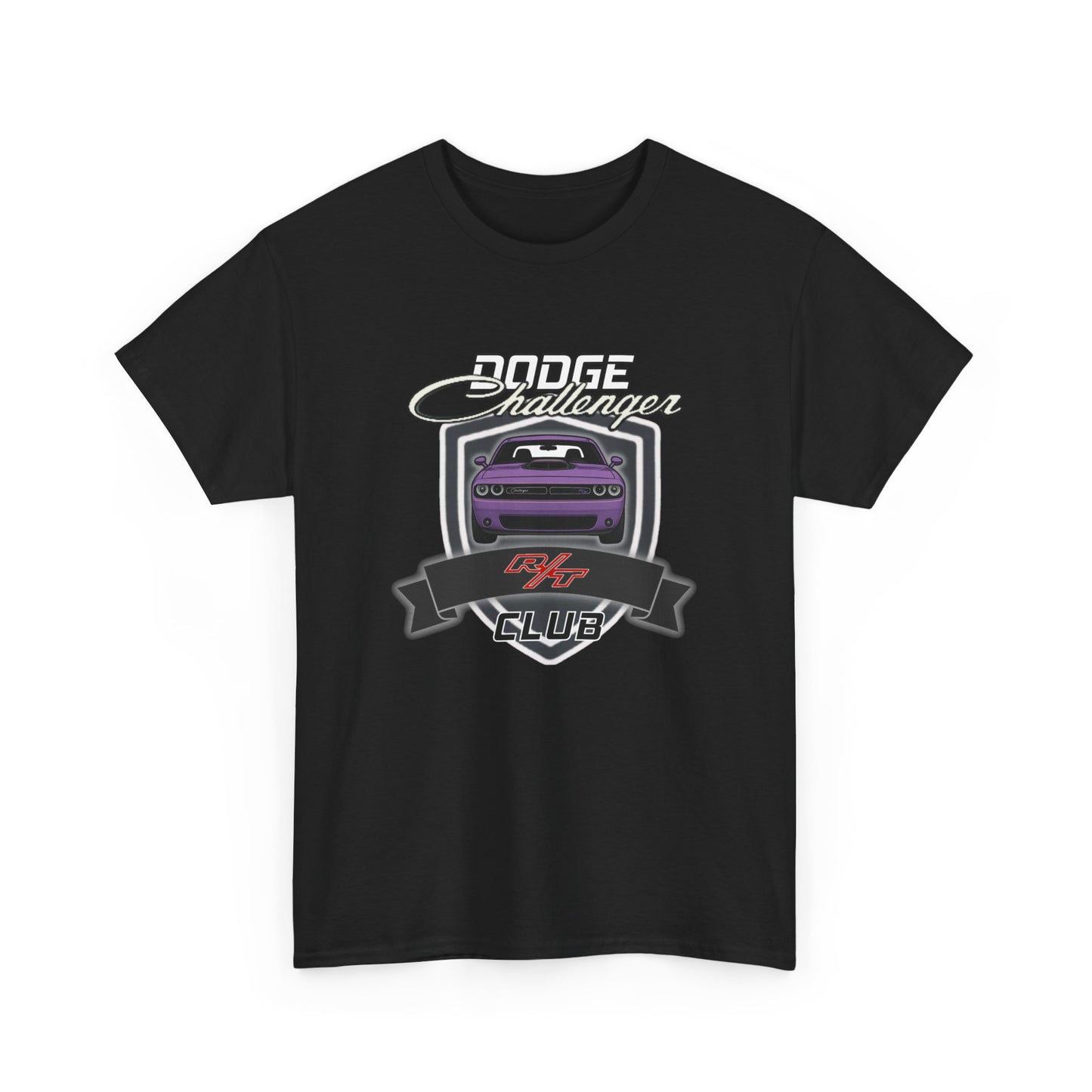 Plum Crazy Dodge Challenger R/T Club T-Shirt, Shaker Edition