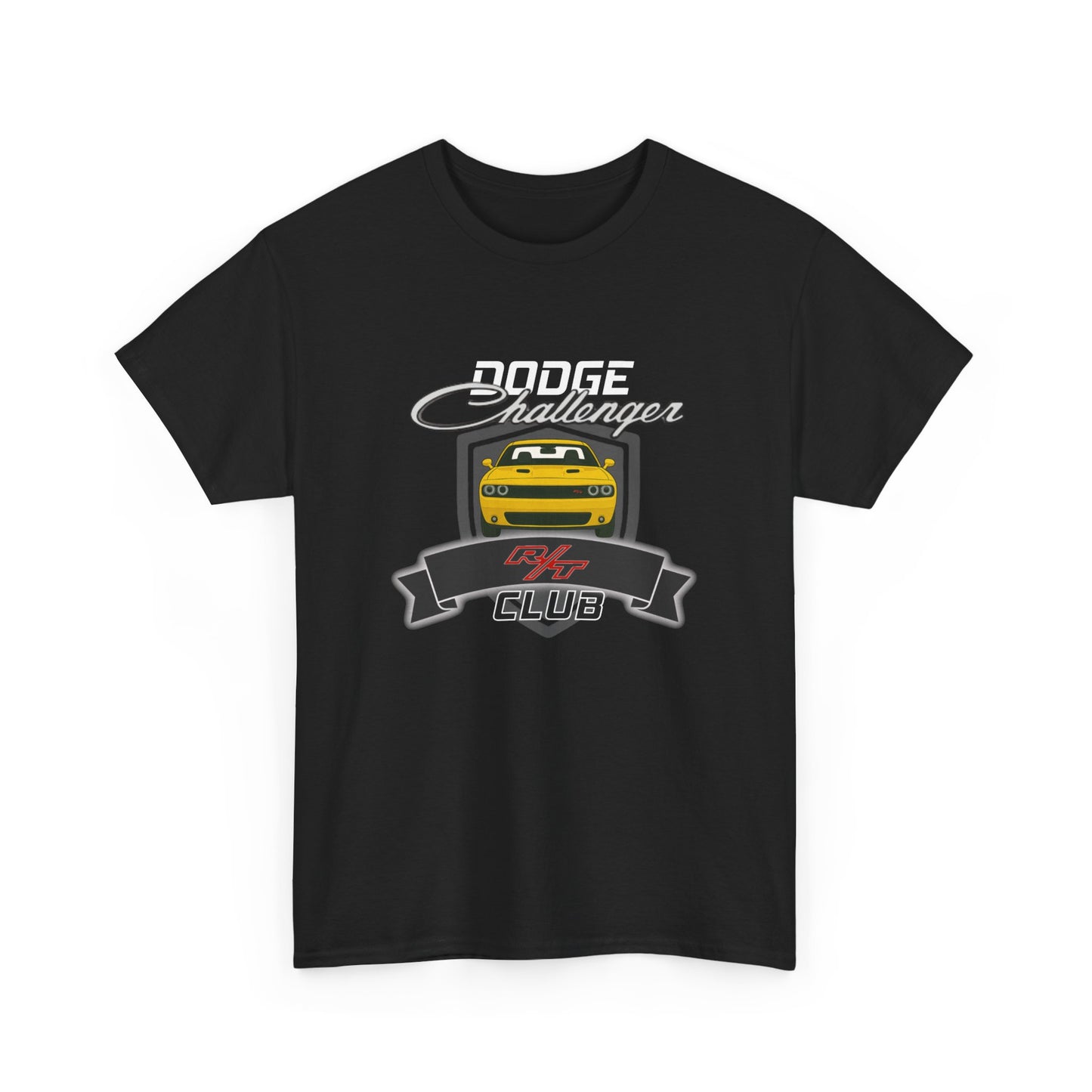 Yellow Jacket Dodge Challenger R/T Club T-Shirt, Regular Hood Edition