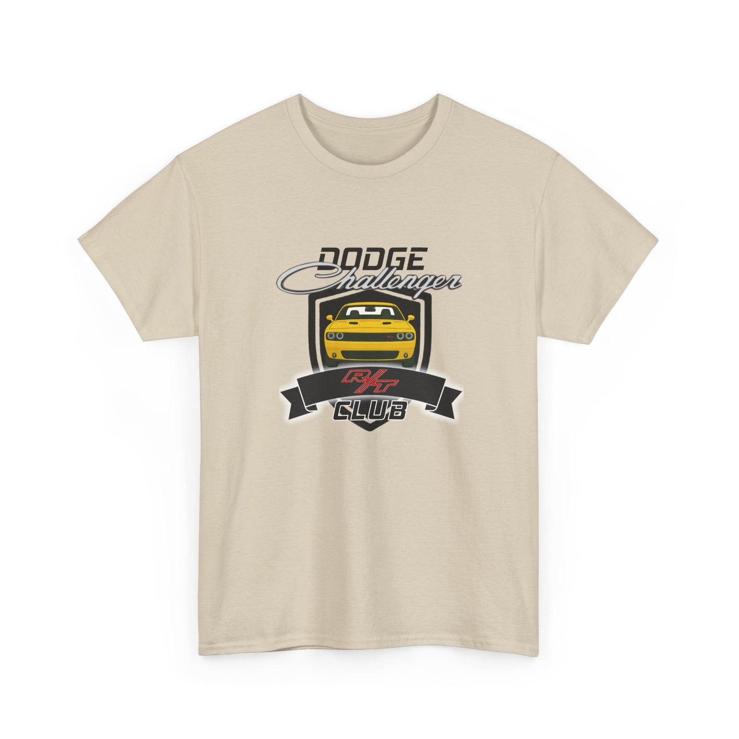 Yellow Jacket Dodge Challenger R/T Club T-Shirt, Regular Hood Edition