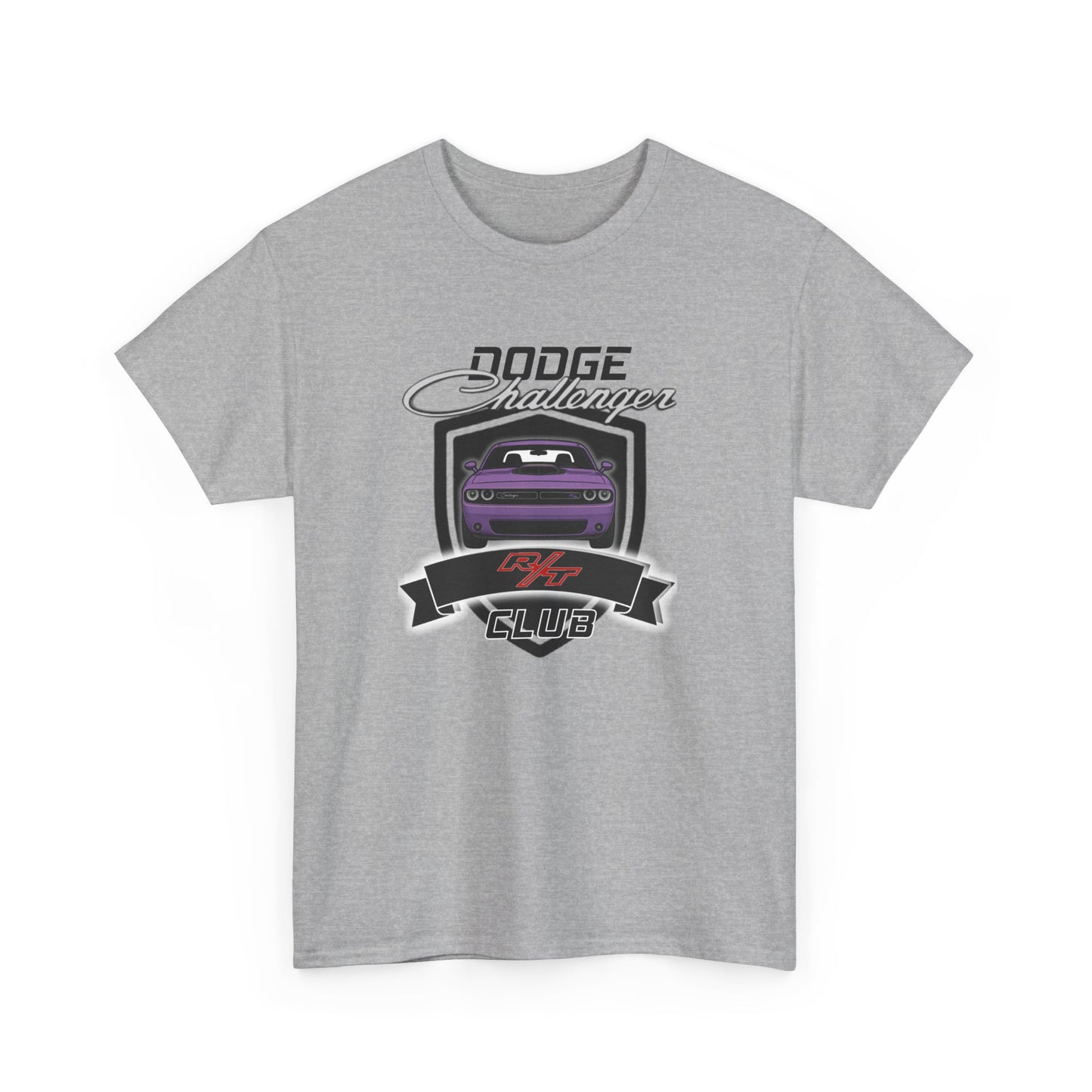 Plum Crazy Dodge Challenger R/T Club T-Shirt, Shaker Edition