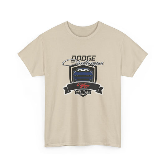 Indigo Dodge Challenger R/T Club T-Shirt, Regular Hood Edition