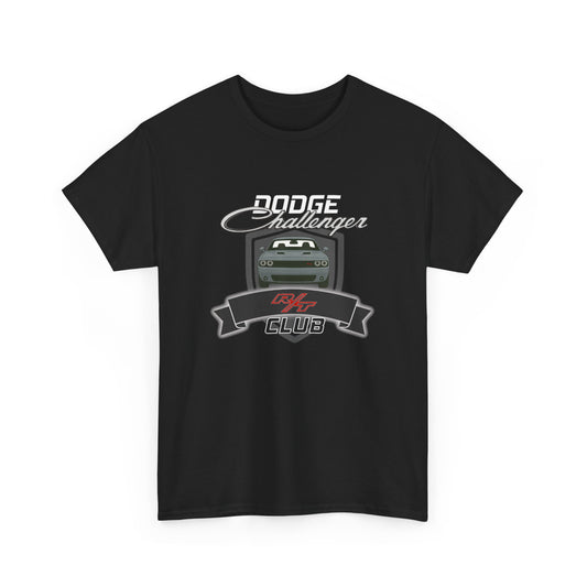 Destroyer Gray Dodge Challenger R/T Club T-Shirt, Regular Hood Edition