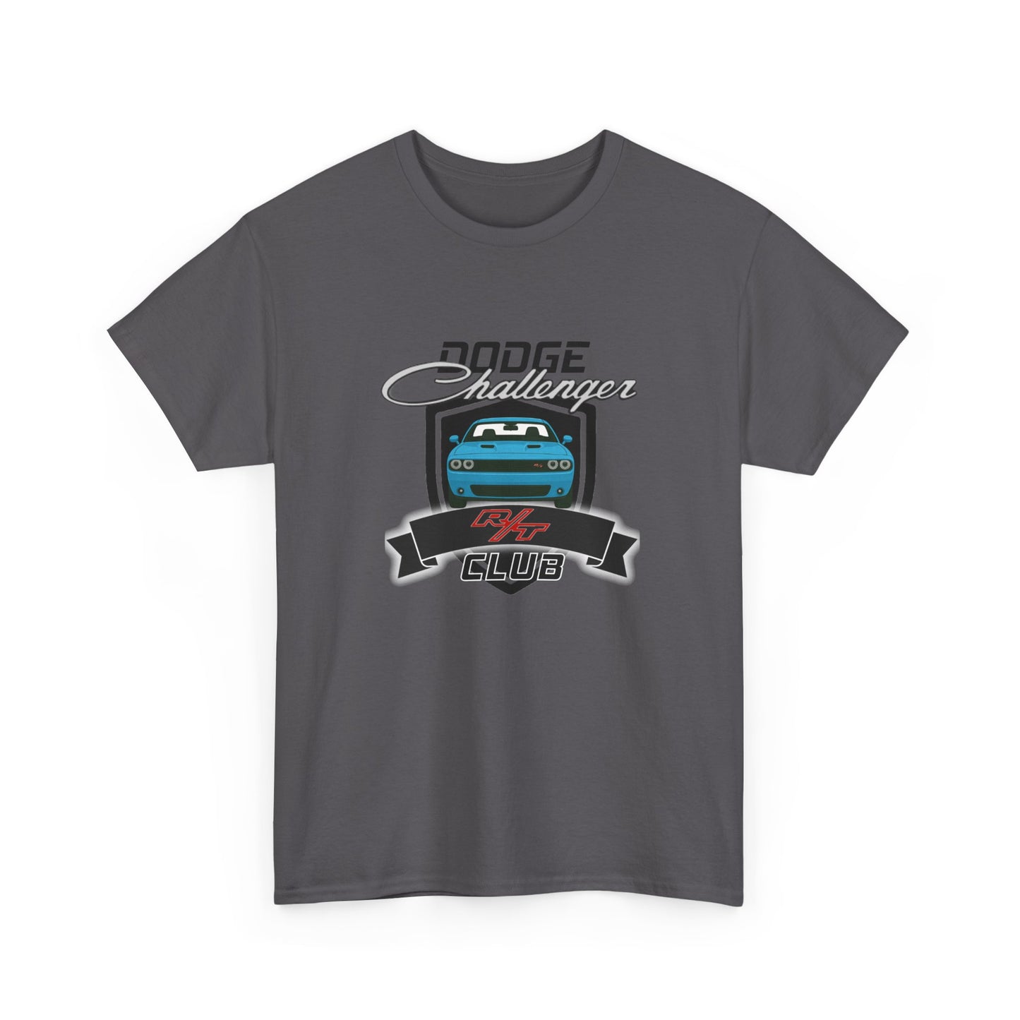B5 Blue Dodge Challenger R/T Club T-Shirt, Regular Hood Edition