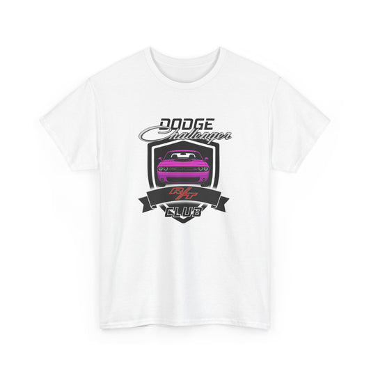 Furious Fuchsia Dodge Challenger R/T Club T-Shirt, Shaker Edition