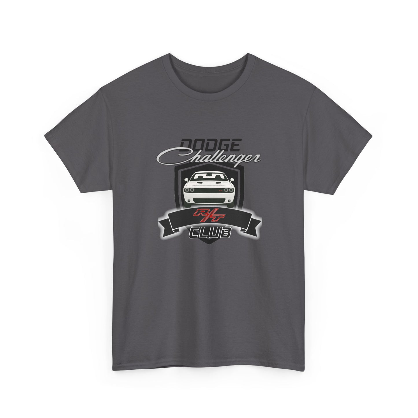 White Knuckle Dodge Challenger R/T Club T-Shirt, Regular Hood Edition