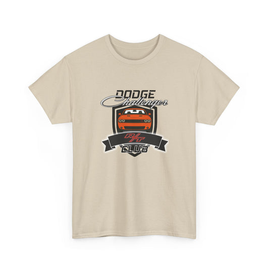 Hemi Orange Dodge Challenger R/T Club T-Shirt, Regular Hood Edition