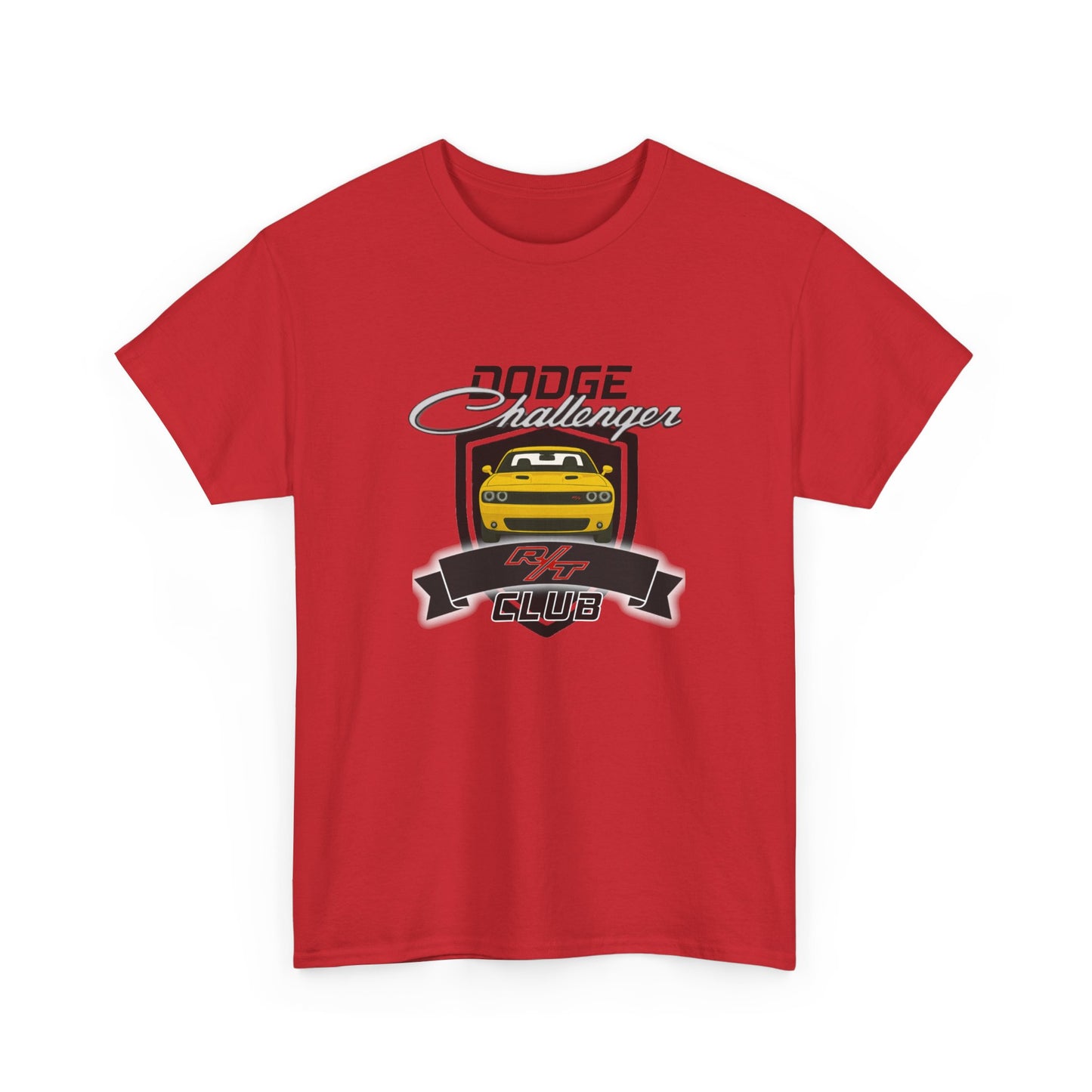 Yellow Jacket Dodge Challenger R/T Club T-Shirt, Regular Hood Edition