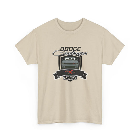 Destroyer Gray Dodge Challenger R/T Club T-Shirt, Regular Hood Edition