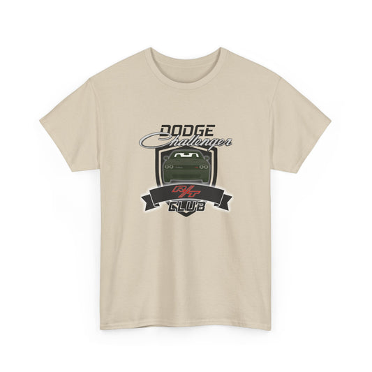 Granite Crystal Dodge Challenger R/T T-Shirt, Regular Hood Edition